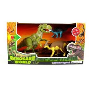 Set de 3 Dinosaurios Trex