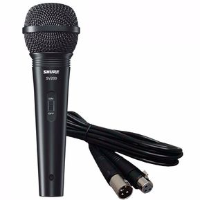 Microfono Shure SV200 1 Canal Negro