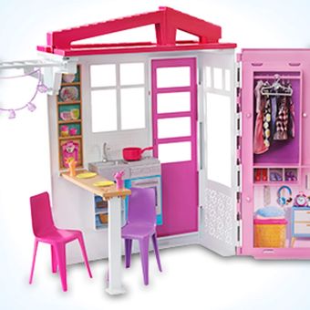 casa de barbie pequeña