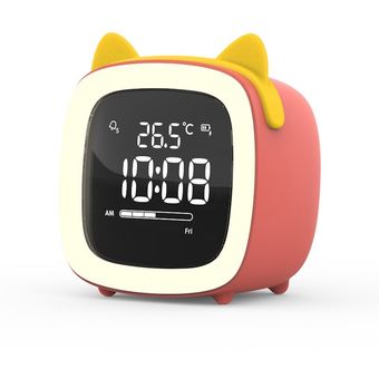 bonita Tv Alarma Digital creativa para niños y niñas pequeña Horlo 