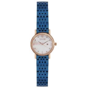 Reloj Para Dama Marca TEMPUS Color Azul  5814L-AZ