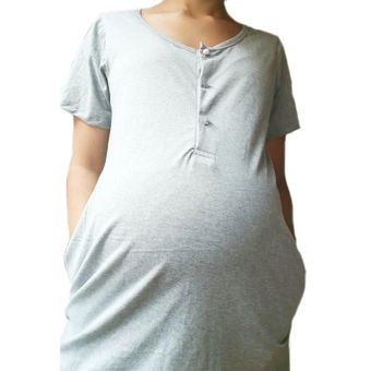 Bata Para Embarazada Gris - Pijamas Para Embarazadas Linio Colombia -