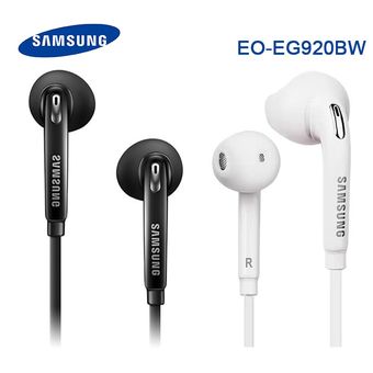 Auriculares Samsung Eo-eg920bw Micrófono Con Cable De 3,5 Mm 