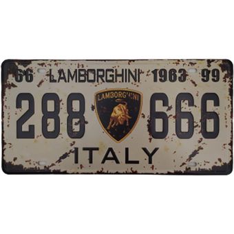 Placa Auto Lamborghini Moblihouse | Linio Colombia - MO047HL0LQHDVLCO