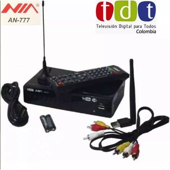 Decodificador Tdt Dvb - T2 Tv Digital + Cable Hdmi + Wifi