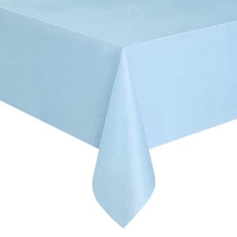 Conjunto de manteles desechables de plástico respetuosos con el medio ambiente vajilla de comida para catering mantel de mesa rectangular 