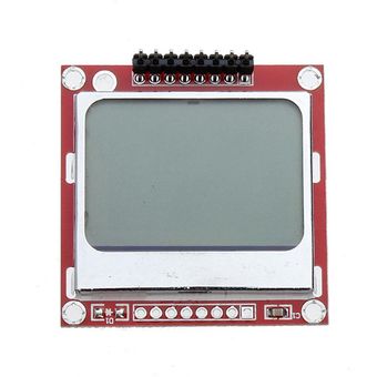 5110 Módulo LCD Adaptador de PCB retroiluminación blanca par 