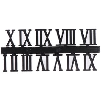piezas de repuest Juego de números romanos para reparación de reloj 