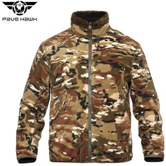 #CP camouflage Chaquetas de lana para hombre,abrigo de terciopelo s 