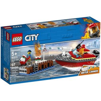 Barco de bomberos online lego