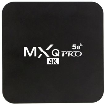 MXQPRO 4K RETIR PLAYER Set-Top-Top Control Remoto Box Caja Smart Media 