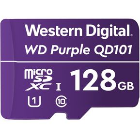 Memoria Micro SD 128GB Western Digital Vigilancia WDD128G1P0...