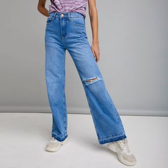 AMERICANINO Americanino Jeans Wide Leg Alto Mujer