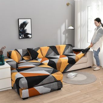 #color 10 Funda de sofá elástica para mascotas,para sala de estar,poliéster elástico 