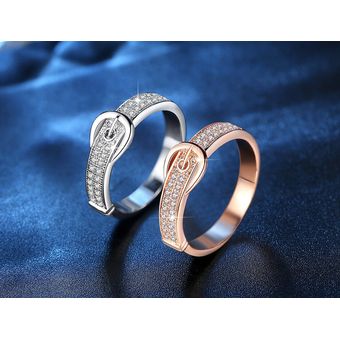 Anillo De Pareja Clásica Anillo De Mujer Anillo De De Pareja 