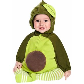 Disfraz  / pijama de aguacate para bebés