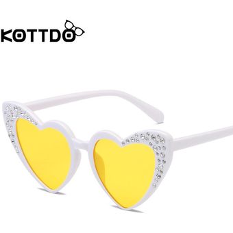 Kottdo-gafas de sol de dibujos animados para niños y niñas lentes de sol de plástico con protección Uv400 para deportes al aire libre 2021 