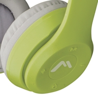 Audífonos Bluetooth Mitzu Diadema Manos Libres Verde MH-9091GR