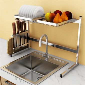 Cocina de acero inoxidable estante del estante de la placa placa de secado de drenaje de almacenamiento-Cutting Board Rack 