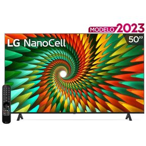 Pantalla Smart TV LG NanoCell 50" 4K/UHD 50NANO77SRA