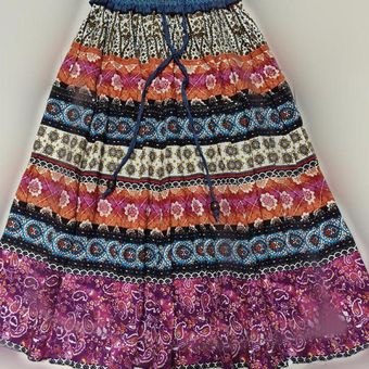 falda de oficina con retales Zuolunouba-falda de algodón para mujer 
