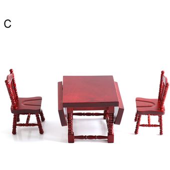accesorios modelo de silla rega Mesa plegable de abedul decoración 