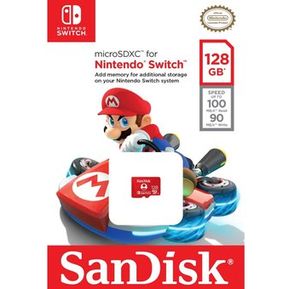 Tarjeta de memoria microSD SanDisk Nintendo 128GB
