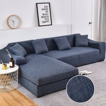 Funda de sofá elástica con patrón cruzado,todo incluido,para sala de estar #Color 28 
