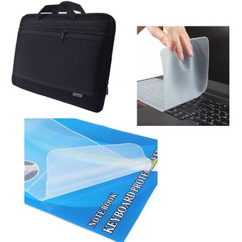 Funda portátil neopreno 14 pulgadas + Protector teclado silicona