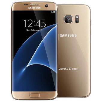 Compra Celular Samsung Galaxy S7 Edge 32gb Dorado Online Linio