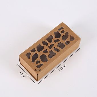 StoBag-Caja de galletas hueca de macarrón caja de pastel largocort 