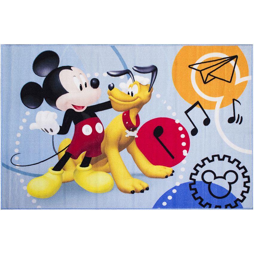Tapete Infantil Niño Disney Mickey 100x140 Cm - Diseño 1000