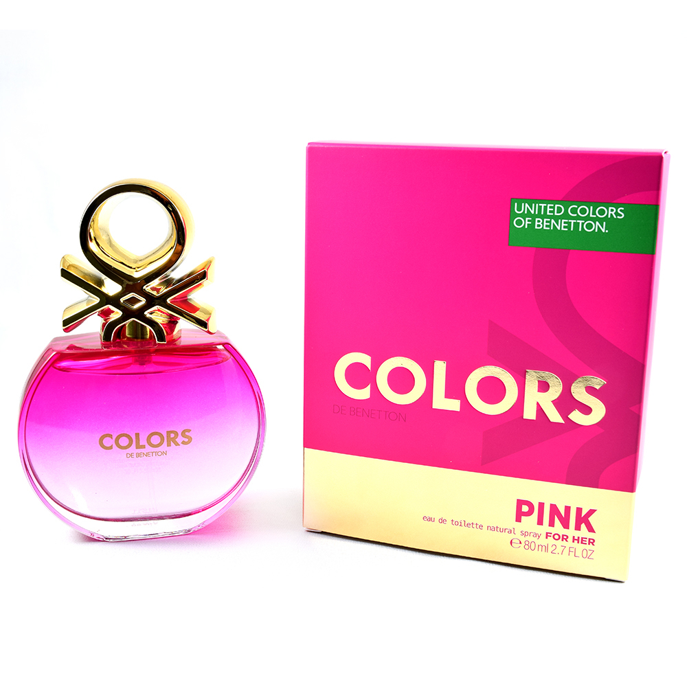 Colors Pink 80 Ml Eau De Toilette Spray De Benetton