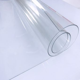 cubierta transparente con patró Mantel impermeable de PVC para mesa 