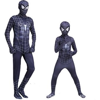 Superhéroe negro Spiderman traje traje máscara adultos niños | Linio México  - OE599TB0HSNH3LMX