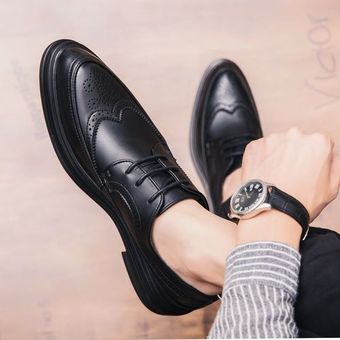 Men Oxfords Shoes Dress Formal Business Shoe 