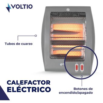 Calefactor Eléctrico de Cuarzo