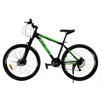 Bicicleta aro 27.5 Movable frenos de disco verde 