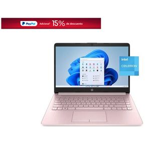Laptop HP Stream Celeron 4GB 64GB Rosa 14-cf2112wm
