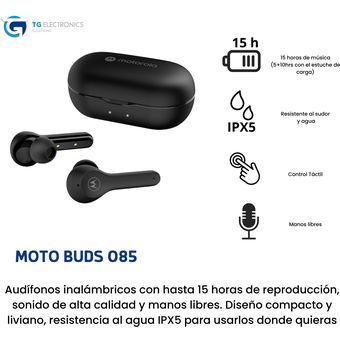 Auricular Inalambrico Motorola Moto Buds 085 Ipx5 Bluetooth
