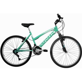Bicicleta Dama Suspensión Delantera Rin 26 18 Cambios - Verde