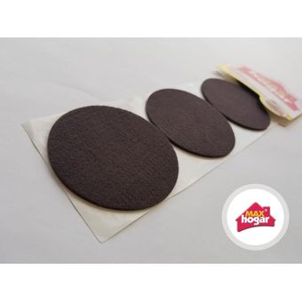 Fieltro Protector Autoadhesivo Para Muebles Max Hogar Café. - Home