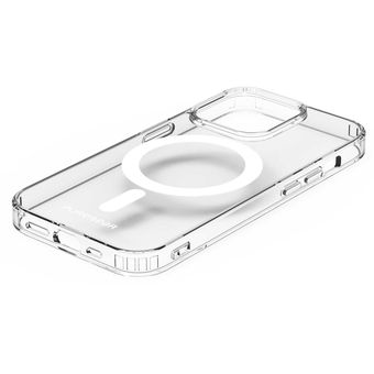 Funda PUREGEAR Slimshell MagSafe para iPhone 15 PRO Transparente, 64