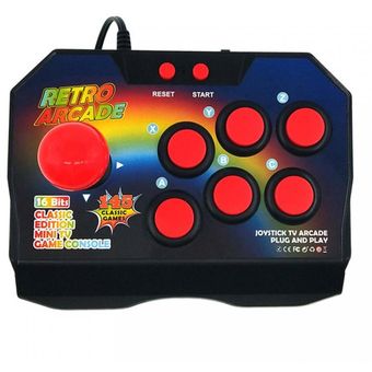 Consola Retro Tipo Joypad de Sobremesa Marca Ultra Con 145 Juegos