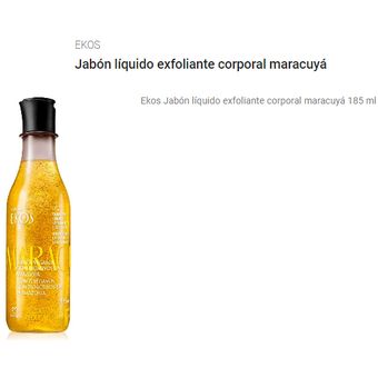 Jabon Liquido Exfoliante De Maracuya + Natura + Corporal - | Knasta Perú