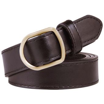 Cinturón con hebilla sin agujero para mujer cinturón de diseñador d 