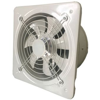 Extractor de ventilación industrial Extracto axial de metal Aumento comercial Ventilador de ventilador de aire blanco 4 pulgadas 