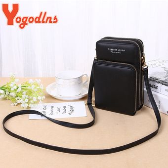 Bolso cruzado de hombro para teléfono móvil,cartera para mujer,11x7x18cm 