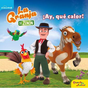  La Granja De Zenon Gallo Bartolito 14 pulgadas Musical Peluche  Granja de Zenón El Reino Infantil : Juguetes y Juegos