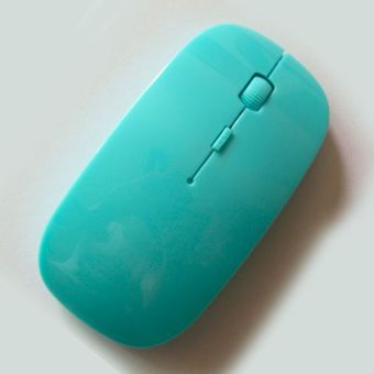 Ratón silencioso ultrafino portátil recargable Slim Silent Mouse 2.4G 